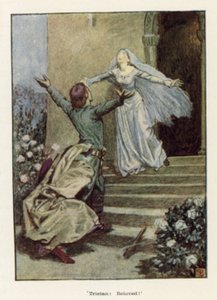 『トリスタン！愛されし者！&39; 作： John Byam Liston Shaw